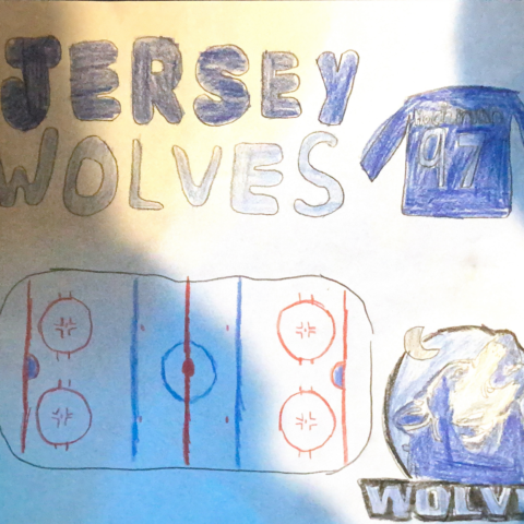 Jersey Wolves Hockey, Nutley,NJ, 9 years old, Nicholas Hochman